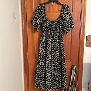 Tory Burch smocked waist dress size xl. Worn once